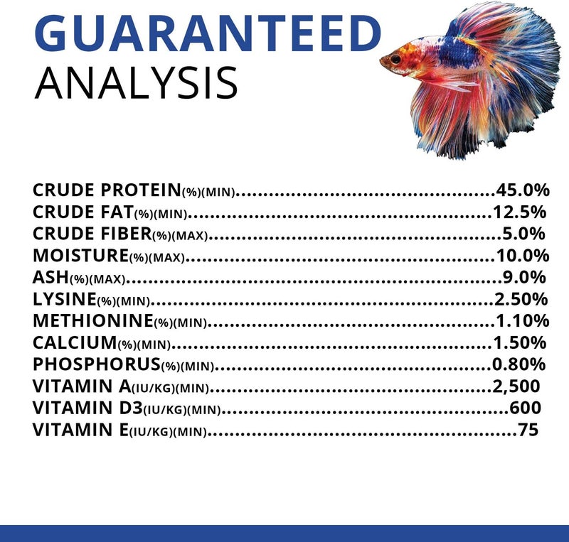 Fluval طعام سمك البيتا من حشرات البق، حبيبات لأسماك صغيرة إلى متوسطة الحجم، 1.05 أونصة. - Image 5